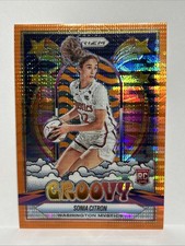 2025 WNBA Prizm Groovy Orange RC Sonia Citron 31/75 SSP💎💎🌟