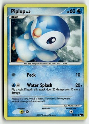 Piplup - POP Series 6 (POP) 15/17 Pokemon