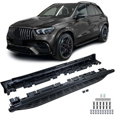 Alu Trittbretter Tritt Für Mercedes GLE V167 18- Black Edition Schwarz OE Optik Alu Trittbretter Tritt Für Mercedes GLE V167 18- Black Edition Schwarz OE Optik