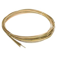 7 Roll Bamboo Strips for Weaving,0.16"x10ft Basket Weaving Supplies 1mm Green