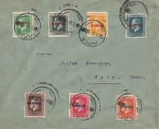 SAMOA/NEW ZEALAND OCCUPATION: Cover Apia 1918, scarce.