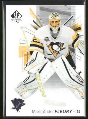 2016-17 SP Authentic Marc-Andre Fleury #29 Pittsburgh Penguins