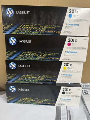 #ad #ad HP 201X High Yield 4 Pack Original LaserJet Toner Cartridge Sealed Box $335.00