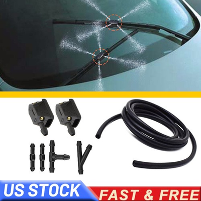 #ad For Mercedes Benz Sprinter 2500 3500 2PCS Windshield Washer Nozzle Wiper 2m Hos $10.35