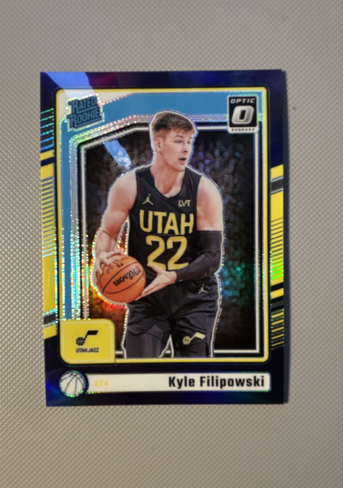 2024-25 Panini Donruss Optic - Rated Rookie Kyle Filipowski #300 Purple Prizm RC
