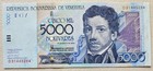 Venezuela 5000 Bolivares 2004 Unc