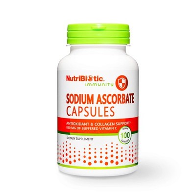 Powerful Sodium Ascorbate Vitamin C Immunity Booster 100 Count Easy Digest 80...