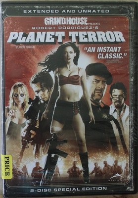 Planet Terror (2-Disc DVD) Special Edition Extended Unrated/NEW/SEALED/3528