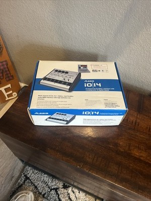 NEW in Box Alesis IO/14 FireWire MIDI/audio Interface Professional Studio Mixer