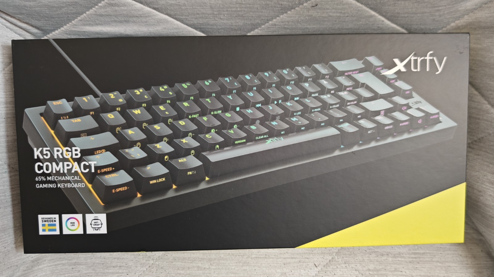 Xtrfy K5 RGB Compact Mechanical Gaming Keyboard 65%