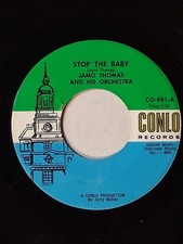northern soul   JAMO THOMAS   Stop The Baby / Let's Party   CONLO 881    M-