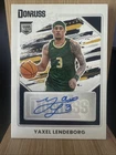 2026 Donruss Yaxel Lendeborg Michigan Golden State Ink Autograph Auto Card