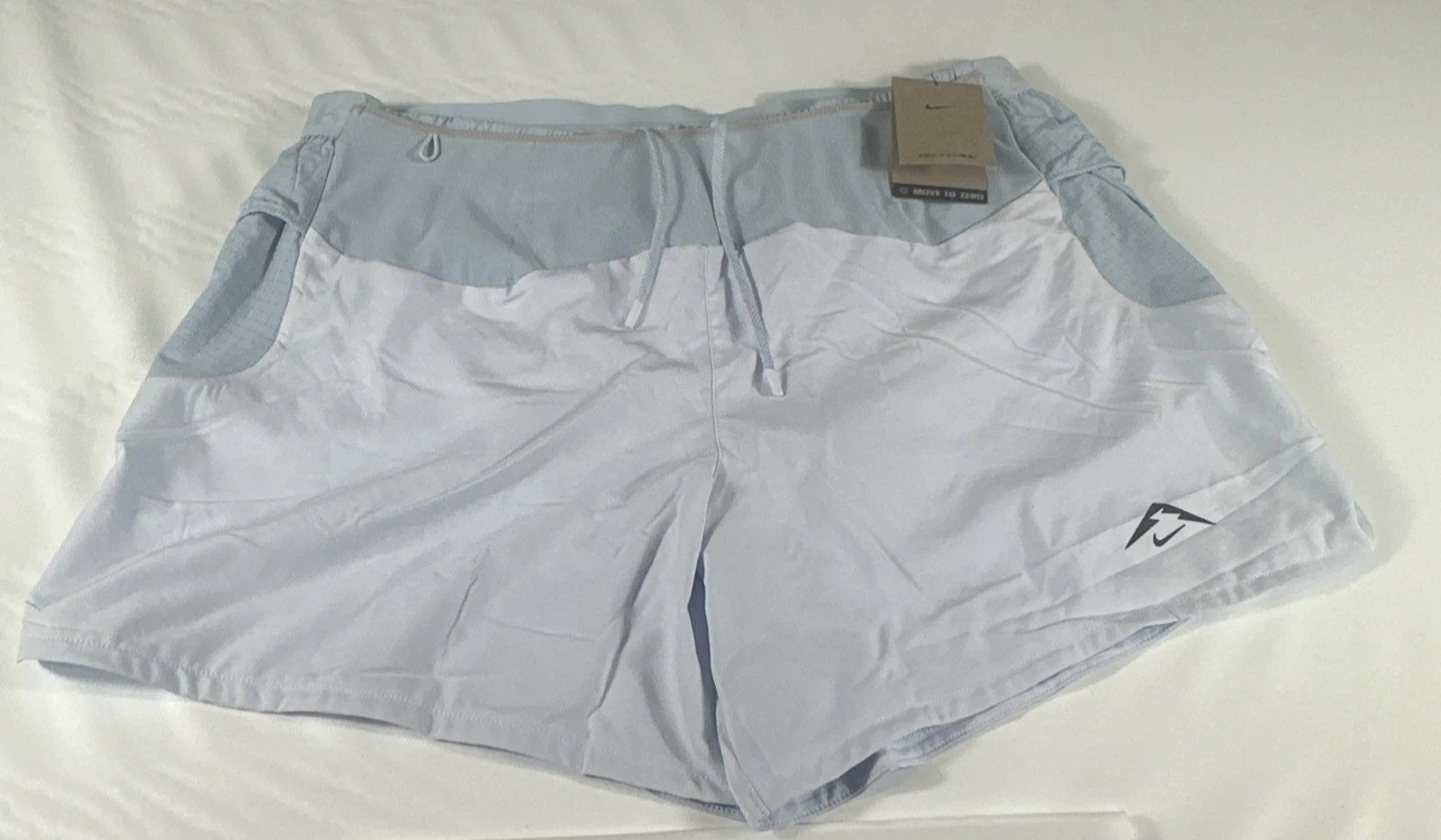 Nike Brief Lined Trail Running Shorts Mens SZ Large Blue Dri-Fit New HJ3572-085
Opens in a new windo
