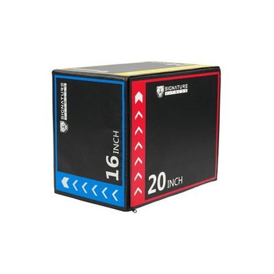 BalanceFrom 3-in-1 Foam Plyo Box, Jump Box for Home Gym, Plyometric Training,...