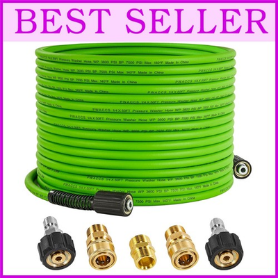 #ad Kink Resistant Pressure Washer Extension Hose $70.39