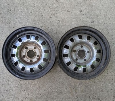 BARN FIND!! NOS!! 1968-9 Ford Mustang/Torino ''GT'' 14'' x 6'' Chrome Center Wheels