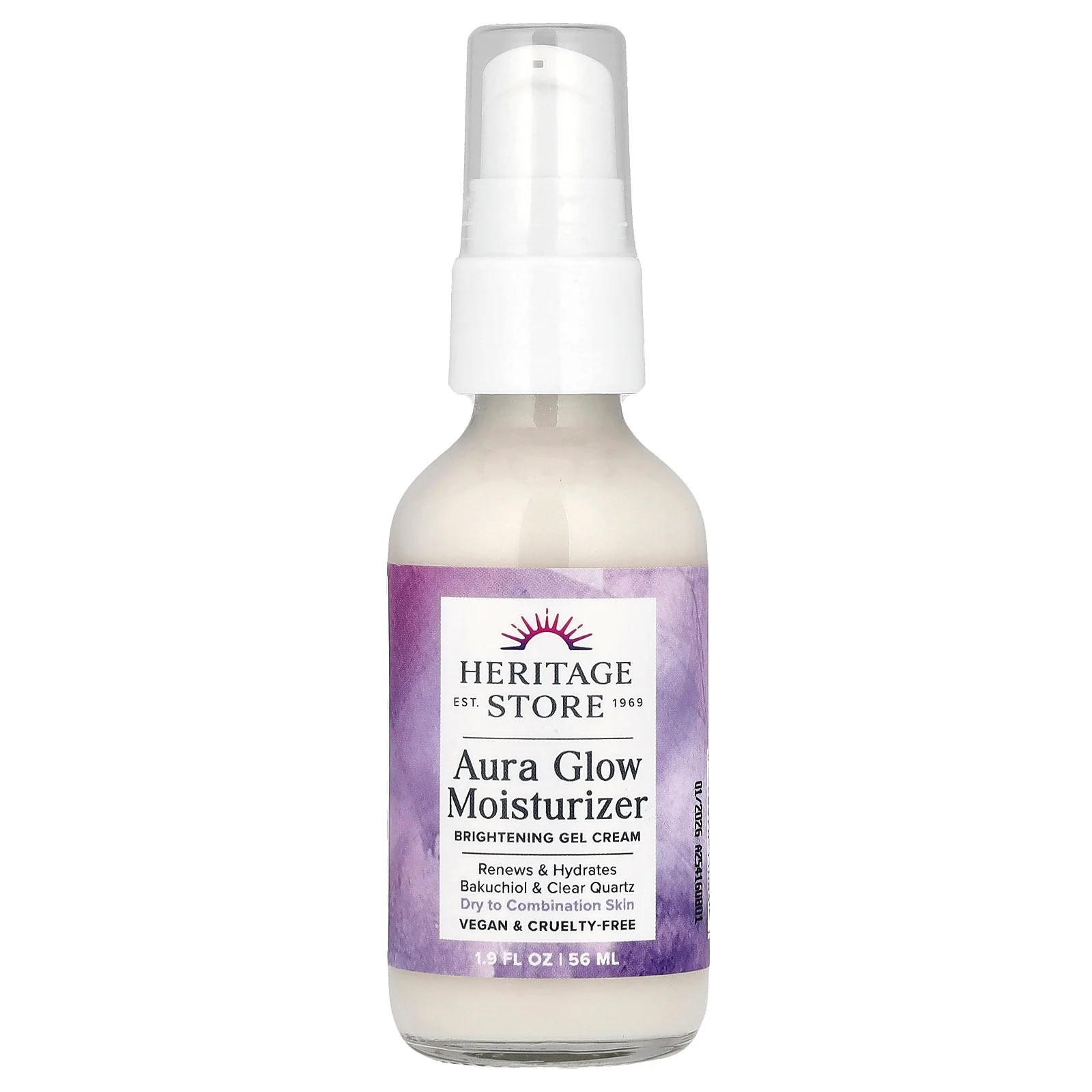 Увлажняющий крем-гель Aura Glow Moisturizer, осветляющий крем-гель, 1,9 жидких унции (56 мл)