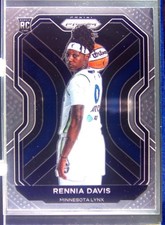 2021-22 Panini Prizm WNBA Rennia Davis RC #97 Lynx