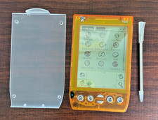 Handspring Visor Deluxe - Translucent Orange - w/ Cradle  Case