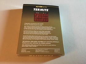 Termite box only for the Intellivision, by Activision. Homebrew 