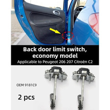 Porte arrière et accessoires Peugeot 206