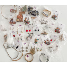 MEGA LOT Bundle of 48 Pieces of Jewelry - NWT 