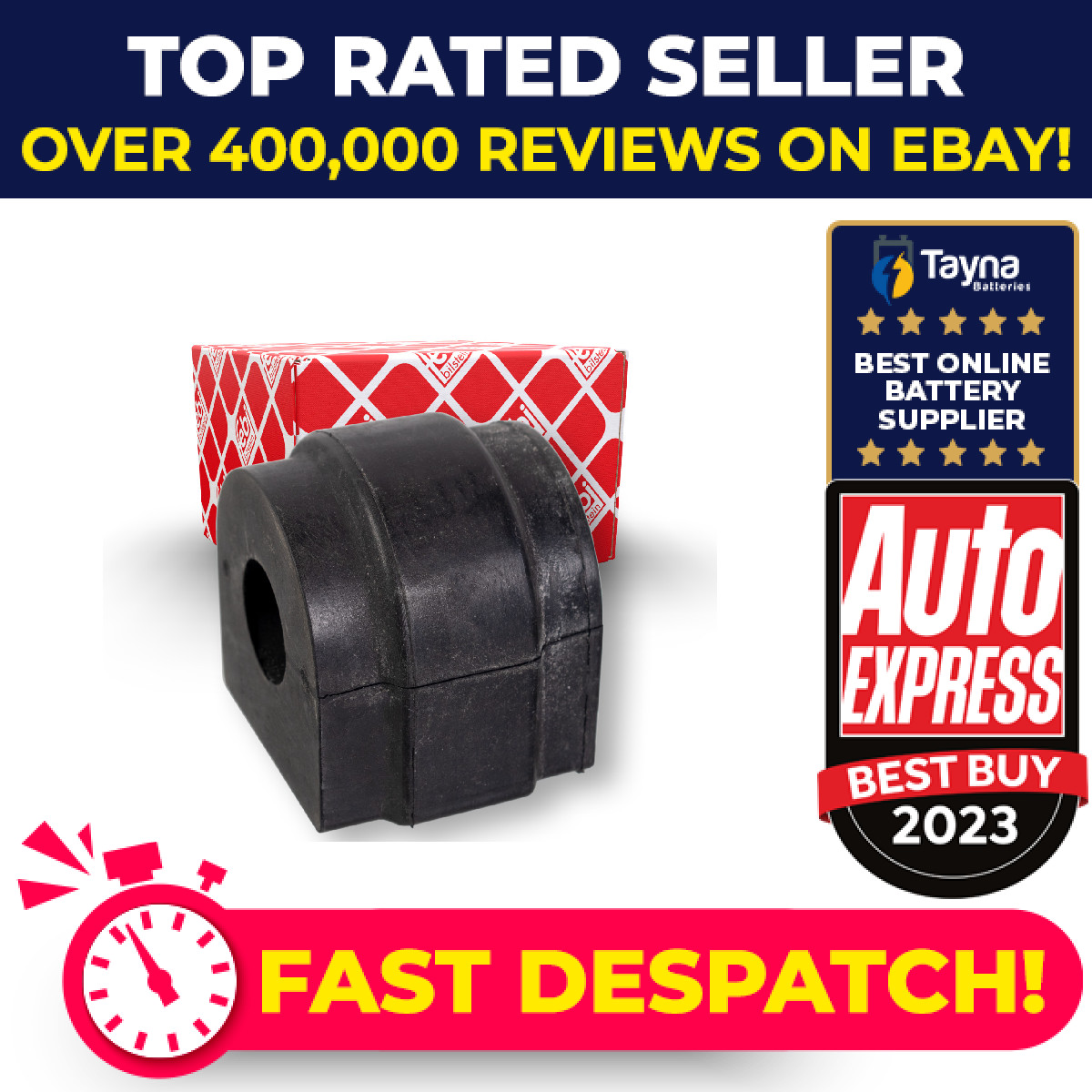 Anti Roll Bar Bush Rear 180260 Febi Suspension 33556875401 Quality Guaranteed