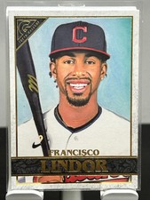 2020 Topps Gallery - #32 - Francisco Lindor - Cleveland Indians