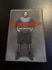 SIGNED!! Stronger by Jeff Bauman VG+/VG+ 1st ed. 2014 HB