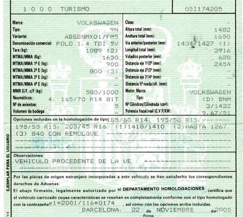 6Q0963235B RESISTENCIA CALEFACCION / 2533948 PARA VOLKSWAGEN POLO 9N3 1.4 TDI - Imagen 6 de 9