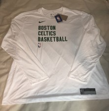 Nike NBA Boston Celtics Team Issued Long Sleeve Shirt Men  s Size 2XL