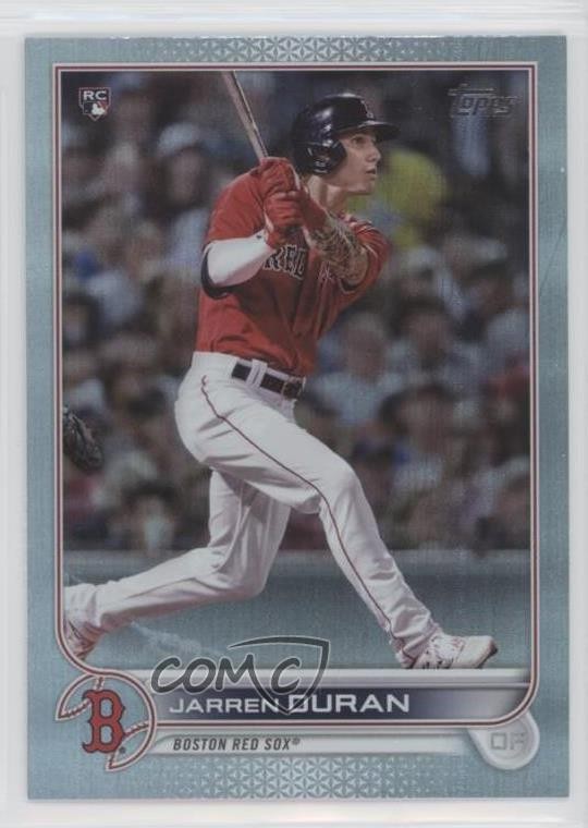 2022 Topps Series 1 Rainbow Foil Jarren Duran #187 u6m