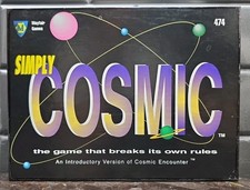 Simply Cosmic Board Game Introductory Version Cosmic Encounter 474 1995