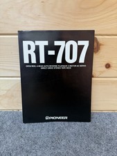   Original Pioneer RT-707 Reel Deck Dealer Sa...