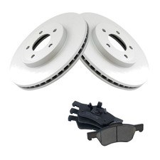 Front Vented Ceramic Brake Pads Rotors Kit Ford Mazda Mariner 2005-2010 206-1220