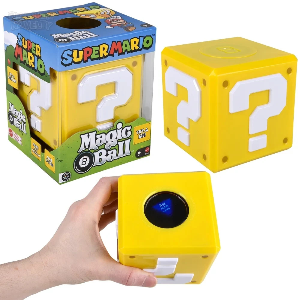 RI One Mattel Magic 8 Ball Super Mario Chest | eBay