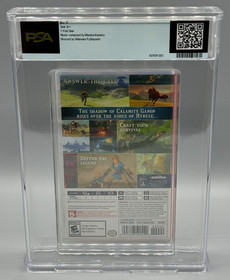 Legend Zelda Breath Wild Nintendo Switch First Print Sealed PSA 10 A++ NOT WATA