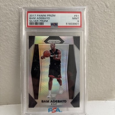 2017 Panini Prizm Silver Rookie Bam Adebayo PSA 9 | eBay