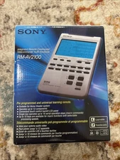 NEW Sony Remote Commander RM-AV2100, Touch Screen Universal RLT Remote Open Box