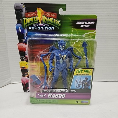 #ad Mighty Morphin Power Rangers Re Ignition Evil Space Alien BABOO 6quot; Figure 2025 $17.88