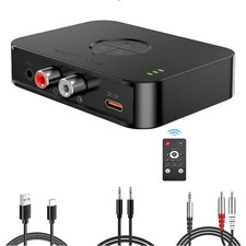 Bluetooth 5.4 Transmitter Receiver Wireless Adapter For Home stereos/speakers