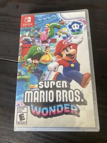 Super Mario Bros Wonder Nintendo Switch Brand New Sealed Video Game Mario Luigi
