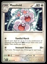 Maushold 158/191 Uncommon Surging Sparks Pokemon NM