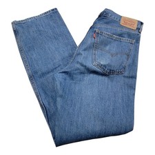 Levi's Low Pro Straight Leg Jeans Women's 28 High Rise Blue Denim