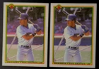 Bowman 1990 Ken Griffey Jr #481 Seattle Mariners Baseball Card Lot 2