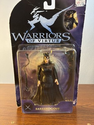 Vintage 1997 Warriors of Virtue BARBAROCIOUS Action Figure - NIP Unpunched