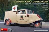 MiniArt 35382 Tempo A400 Lieferwagen RK 3 Rad 1:35 Neu/Ovp