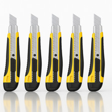 Teppichmesser 18mm Cuttermesser inkl. Ersatzklingen | Paketmesser | Kartonmesser