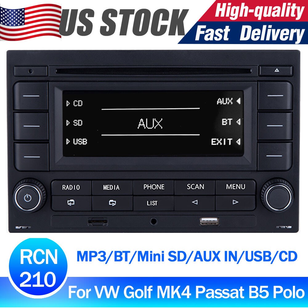Car Stereo RCN210 for VW Golf MK4 Passat B5 old Polo CD MP3