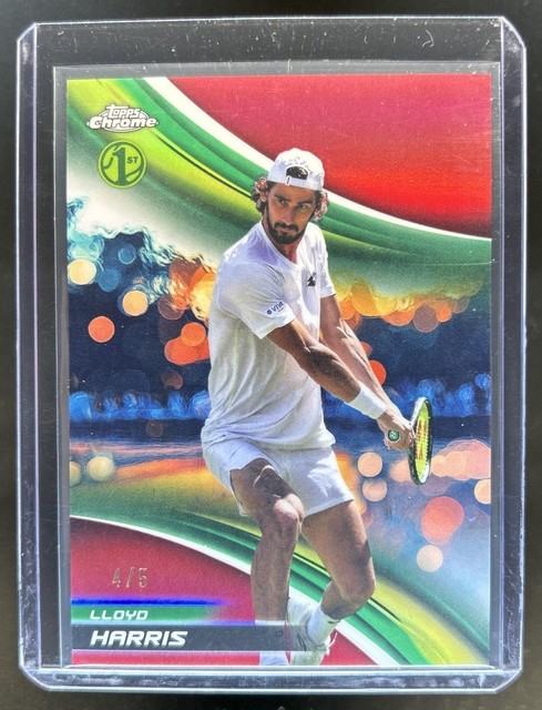 2025 Topps Chrome Lloyd Harris Red Refractor #/5
